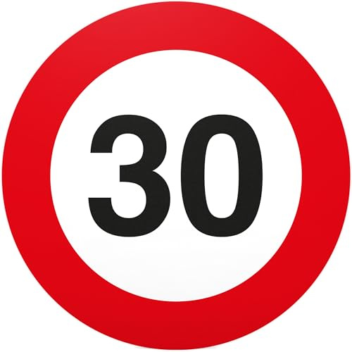 DankeDir! 30. Geburtstag Geschenk Schild 20 x 20 cm Geschenkidee Geburtstagsgeschenk runder Geburtstag 30er - Geburtstagsfeier Kleine süße Überraschung Geburtstagskind Karte