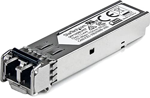 StarTech.com 100BASE-LH - Upstream - 100 Mbit/s Transceiver - LC Fiber - MSA konform - 80 km - 100 Mbit/s SFP Modul - Single Mode SFP | Glasfaser Transceiver, Netzwerk Transceiver Modul, Hot-Swap-fähig, Für Switches und Router, 100MbE Konnektivität