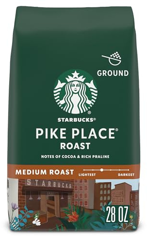 Starbucks Pike Place Roast Medium Ground 793g Smooth & Balanced