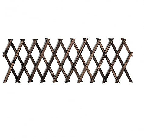 RUIXFLR Treillis De Jardin, Clôture en Bois Extensible, Support De Plante, écran De Confidentialité De Jardin, Panneau De Clôture en Treillis, Décoration De Cour