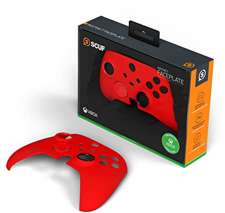 SCUF Instinct Scocca rimovibile, colori per i controller per Xbox Series X|S e Xbox One - Rosso