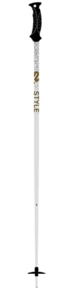 K2 Skis - Style Composite, bastón de Esqui Mujer, White, 110 cm - 10G3011.1.1.110