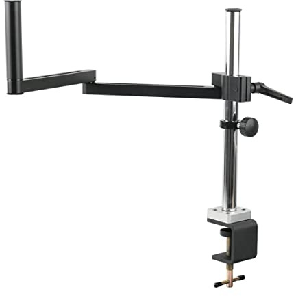 Mikroskop-Zubehör-Kit 76/5 0mm Fokuse Armhalter Ständer rotatierbar for binokulare trinokulare Stereo -Mikroskopkamera Mikroskopische Objektträger (Color : B)