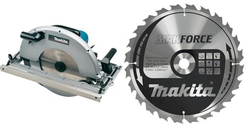 Makita 5143R Handkreissäge 130 mm + MAKFORCE Sägeb. 355x30x24Z