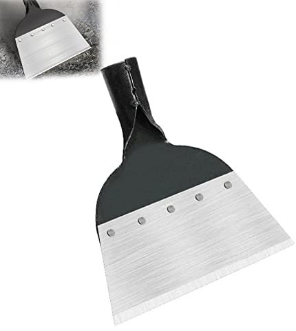 Multifunktionale Outdoor Garten Reinigungsschaufel,Jäten Schaufel Stahl Flache Schaufel,Unkrautwerkzeug Garden Helper,Schaufel Pflanzen Unkrautschaufel,für Garten,Haus,Bauernhof (28cm