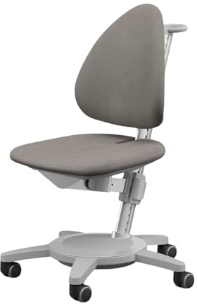 Moll Maximo Kinderschreibtischstuhl | mitwachsend & ergonomisch mit individuell Verstellbarer Sitzfläche und Rückenlehne | Drehstuhl ideal für Schulkinder | langlebig & hochwertig | Made in Germany