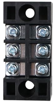 Morsetto a Vite a barriera Corrente TB TC 15A 600V Doppia Barriera Morsettiera A Vite Connettore del Cavo Serie TB 3 4 5 6 8 10 12 16 20 Posizioni(10 Position)