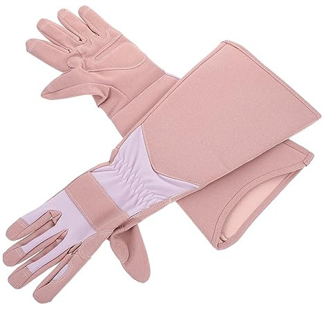 Kisangel 1paar Gartenhandschuhe Puncture Langlebig Für Und Für Gartenarbeit Pflanzen Jäten Und Beschneiden Umfassender Armschutz Flexibel Und Zu Verwenden
