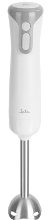 JATA JEBT1124 - Batidora de Mano 400 W, 2 Velocidades, Pie de Acero Inoxidable Desmontable, 4 Cuchillas Inox, Diseño Ergonómico, Fácil Limpieza