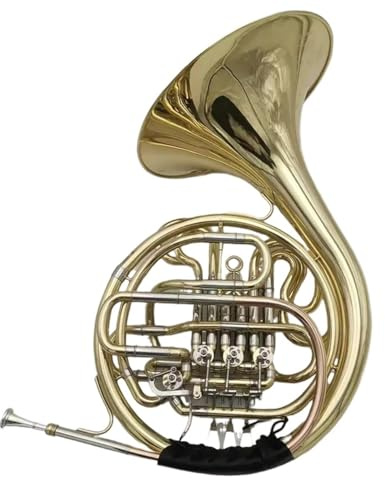 Waldhorn Musikinstrumente Waldhorn Doppel 4 Tasten F Bb Stimmung Messing Musikinstrument