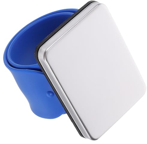 Magnetisches Haarnadel Armband aus Silikon für Friseurbedarf | Blau, Hält Haarclips Sicher Am Handgelenk, Angenehme Passform für Alltag