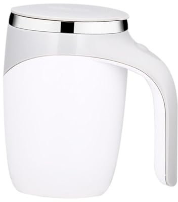 Hemobllo 1 pezzo Tazza Elettrica Automescolante Acciaio Inossidabile da Design e Ufficio Facile da Usare per e Cappuccino Resistente Alle Temperature