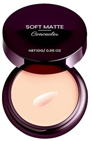 Quorvex Matte Concealer Volledige Dekkraft,Wasserdichte Abdeckcreme | Lang anhaltende leichte 10G wasserfeste Creme für Morgen Reise Outdoor Alltag
