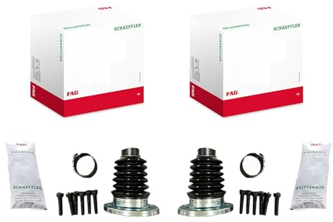 BandelOne enthält 2X Schaeffler FAG Achsmanschetten Satz vorne Getriebeseitig passend für A2