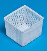Beer & Wine - Forme e Fuscelle per Formaggio Caciotta e Ricotta - 500g / 1.2Kg - Made in Italy (1 Quadrata - 500g)