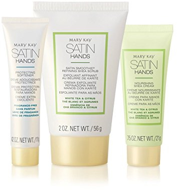 Mary Kay White Tea & Citrus Satin Hands Pampering Set Deluxe Mini