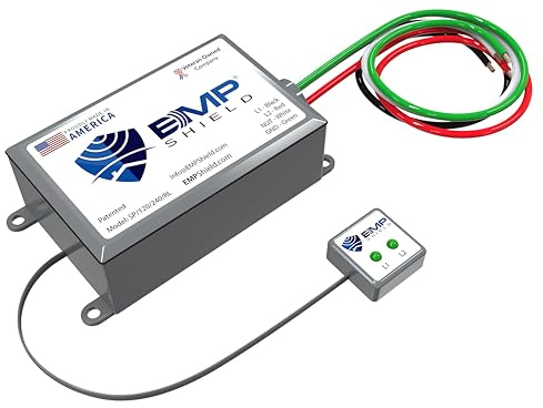 EMP Shield – Home EMP & Lightning Protection + CME Defense for Flush Mounted Breaker Box (SP-120-240-RL/Concealed Model) Lightning, Solar Flare, and Surge Protection
