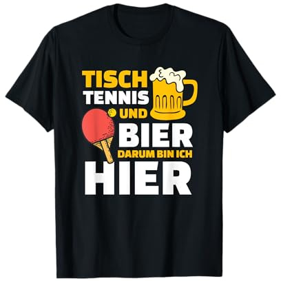 Tischtennisspieler, Ping Pong Design I Tischtennis T-Shirt