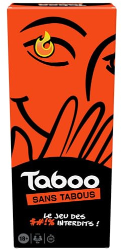 Hasbro Gaming Taboo ohne Tabos, Gesellschaftsspiel für Erwachsene