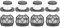 Tyenaza Lot De 4 Filtres De Rechange pour Aspirateur P718 313282002 – Compatible avec Aspirateur à Main Ryobi – Solution De Remplacement De Filtre Simple