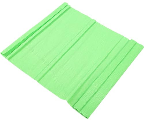 Grünes Krepppapier 1 Rolle aus Papier für Blumen und Bastelarbeiten