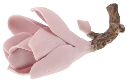 HAPINARY Ceramic Flower Brush Pen Holder Eleganter Kalligraphie Pinselständer Aus Keramik Mit Magnolienblüten-design Für Kunstliebhaber Und Schreibtischdekoration Stabil Und Vielseitig