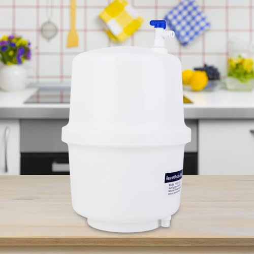 Tbest lagringstank för omvänd osmos system/vattentank, tryckvattentank med kulventil för omvänd osmos RO-system 3,2 gallons