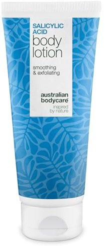 Lotion Corporelle à l'Acide Salicylique avec Niacinamide et Acide Hyaluronique – Contre Impuretés, Peau Sèche et Grasse – Exfolie et Hydrate