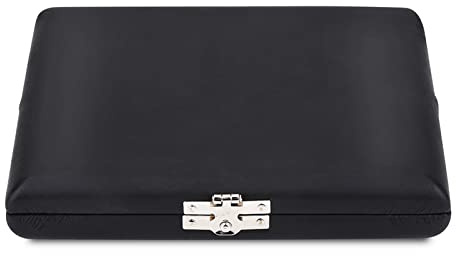 Oboe Case, Oboe Halterer, Oboe Halter, Oboe Aufbewahrungskasten, Oboe Cover, Holz + PU Leder, Oboe Protektorbox, Oboe Accessoire, für Musiker, Musikanfänger, und professionelle Künstler
