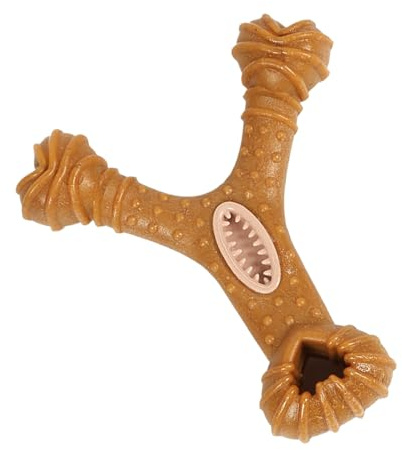 Barra de masticar Snack para perros | Para apoyar activamente el cuidado | Sin azúcar añadido | Natural, bajo en grasa, cuidado perro con cerdas de silicona suave | Cepillo de dientes
