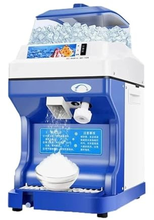 5L Automatic Commercial Ice Shaver Machine Electric Cube Crusher for Snow Smoothie Milk Tea Dessert Shop Fast Powerful