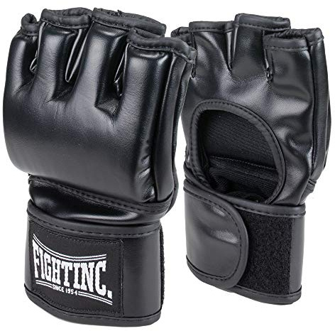 Fightinc. MMA Handschuhe Striker OHNE Daumen - Offener Daumen Grappling Kampfsport Handschuhe