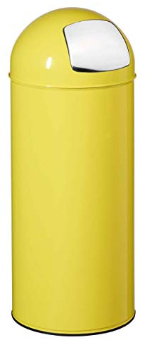 Poubelle à Trappe, 45 L, Jaune Soufre