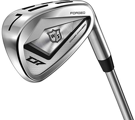 Wilson Herr D7 smidda 5-PW golfjärn set, flex: styv, för högerhänta golfare, stål, 5-PW