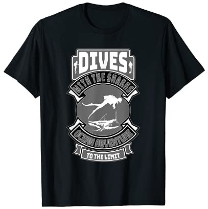 Tauchen mit Haien - Ozean Tiefsee Abenteuer am Limit T-Shirt