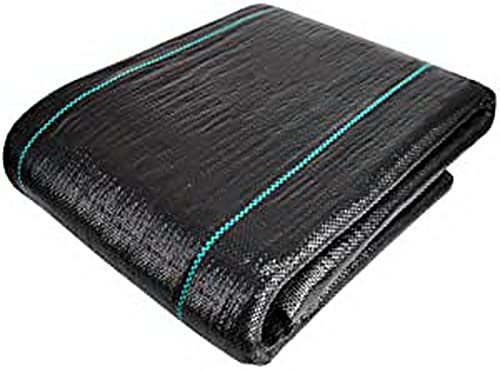 Ferretelix® Malla Antihierbas 2,10 x 25 m – Anti-Maleza, Barrera Antiraíces, Tela Permeable Negra 105 g/m², Jardín, Huerto, Agrícola, Anti UV