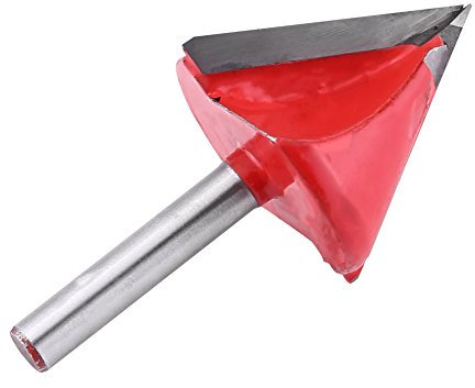 1Pc Tungsteno Acciaio Lavorazione Del Legno Cnc 60 Gradi V Bit V Router Cutter Cnc Router Bit Di Nitidezza Vgroove Utensile Da Taglio 6Mm Albero (6 * 32mm*60°)