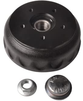 Tambours de Frein Knott - 200x50 mm - 5x112 - écrou à Bride et Capuchon de moyeu