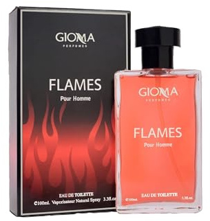 Mercury Snc Herrenparfüm Flames Äquivalent und kompatibel mit Fahreneigt 100 ml - Eau de Toilette für Herren - Äquivalente und inspirierte Düfte - Eau de Toilette