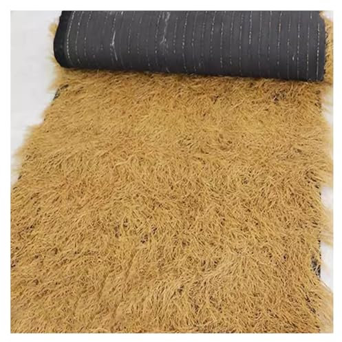 Techo de paja artificial, rollo de techo de paja mexicana de palma ignífuga for Tiki Bar Hut Beach Hawaiian Tropical Garden Party Decor, Duck Blind Grass(3.2x16.4ft)