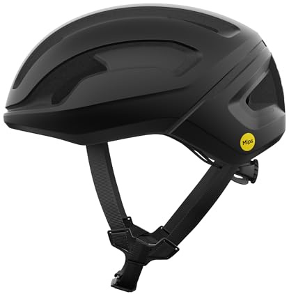 POC Unisex-Adult Omne Air MIPS Fahrradhelm, Uranium Black Matt, L (56-61cm)