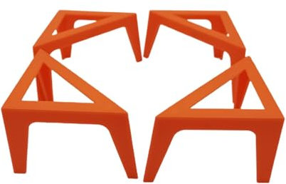 Leinenfüße, Abstandshalter für 4 Farben, langlebige Stützständer, tragbare Zeichenbrett-Halterung, Leinwand-Stützständer für Leinwände, Schranktüren, Jalousien, Möbel