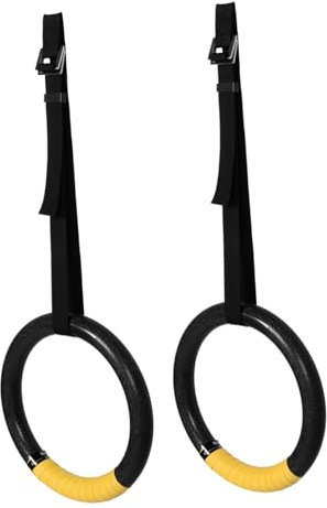 BESPORTBLE Klimmzugringe Turnringe Mit Riemen Für Turnstangenringe Indoor-trainingsringe Einstellbare Höhe Für Klimmzüge Und Gymnastikübungen Zubehör Für Turnstange
