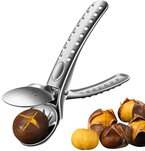Cascanueces de pinza de castaña, pinza de nueces,Abretuercas | Cascanueces multifuncional de acero inoxidable 304, descascarillador de pinzas de nueces, disyuntor para tuercas
