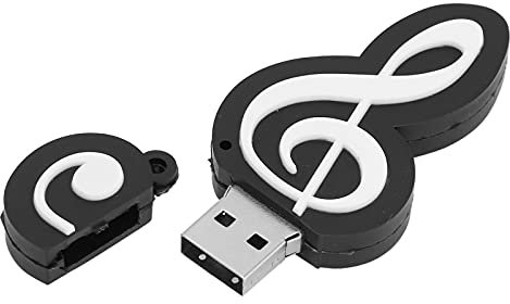 Generic - Memoria USB de 64GB, Negro, Compatible con 7/8/10/Vista/XP/Unix/2000/ME/NT/OS X, Plug and Play, Ligera y Portátil