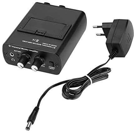 SustVita Amplificateur de Casque doté d'un Moniteur Intra-auriculaire ANLEON S1, Support Double Canal/Mono/stéréo, idéal pour Les Artistes en Studio ou sur scène