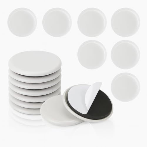16 PCS 35mm Stuhlgleiter Für Teppich,Gleiter Für Stühle, Gleiter Für Möbel,Selbstklebende Teppichgleiter Für Stühle,Schutz Vor Dellen & Kratzern,Stuhlbeingleiter & Filzgleiter Alternative