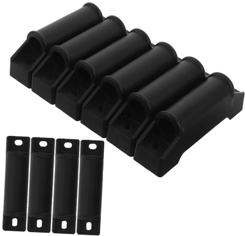 Angoily 10 pièces Patins de Remplacement pour Pied de Chaise Gaming et Bureau Glisseurs pour Repose Universels avec Bords Sécurisés Accessoires pour Meubles et Fauteuils de Loisirs
