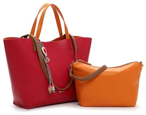 Tamaris Shopper TAS Keshia 34200 Damen Handtaschen Zweifarbig pink 670