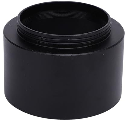 Metal Lens Hood for Seestar S50 Telescope, Aluminum Alloy Light Guard with Internal Extinction Threads for Stray Light Reduction and Protection